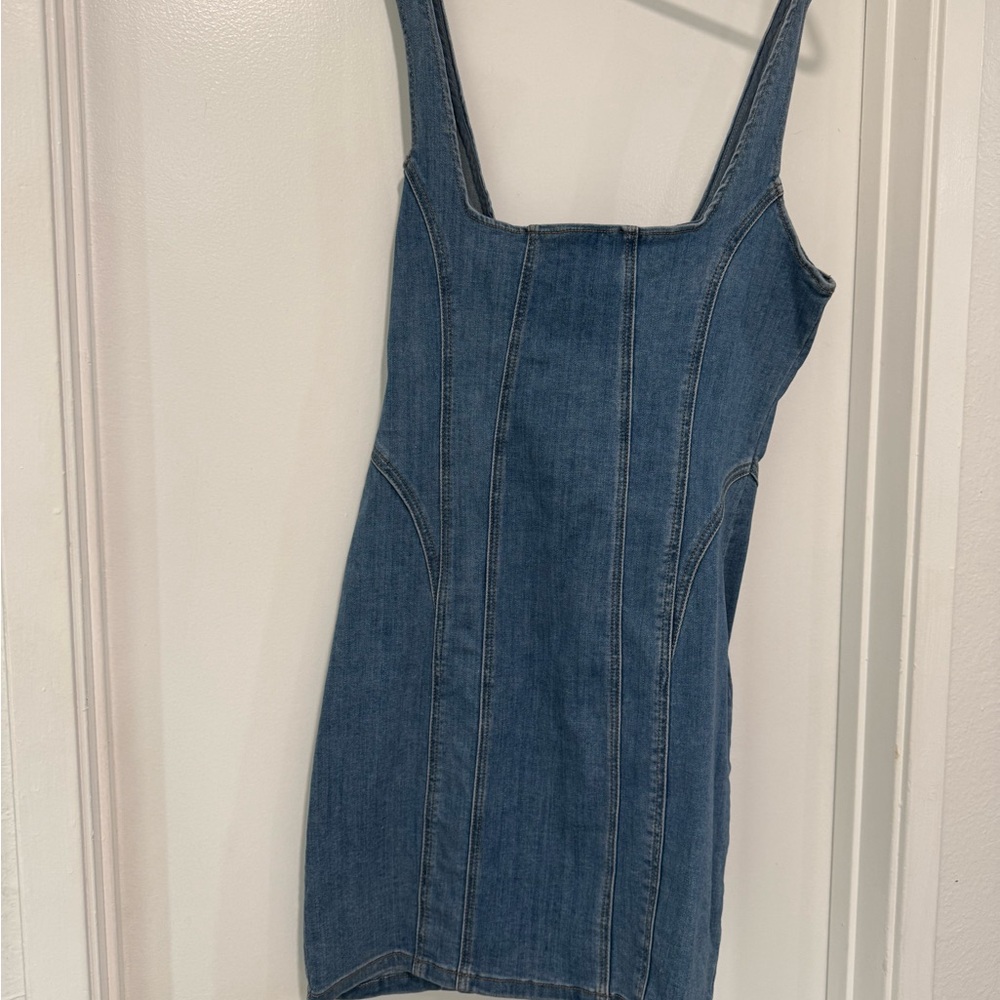 Denim Sleeveless Dress